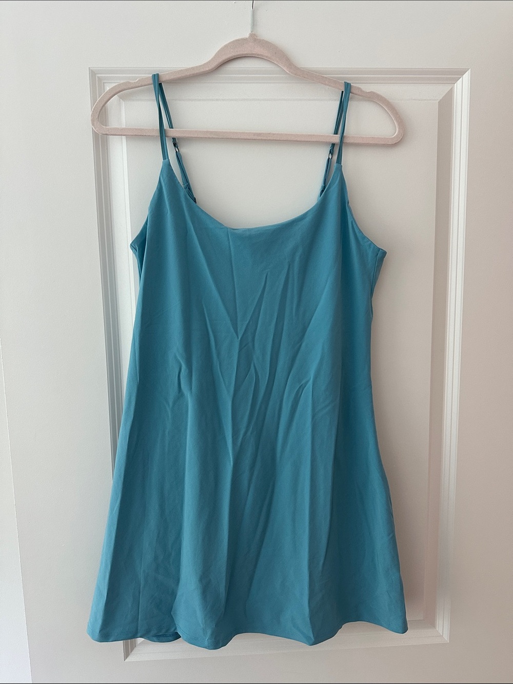 Abercrombie & Fitch Blue Athleisure Camisole Dress
